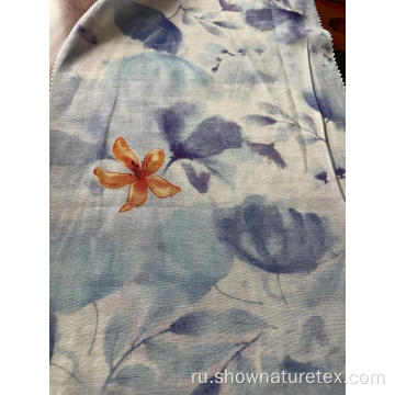 Tencel Ramie Printed Soft Summer Outwear